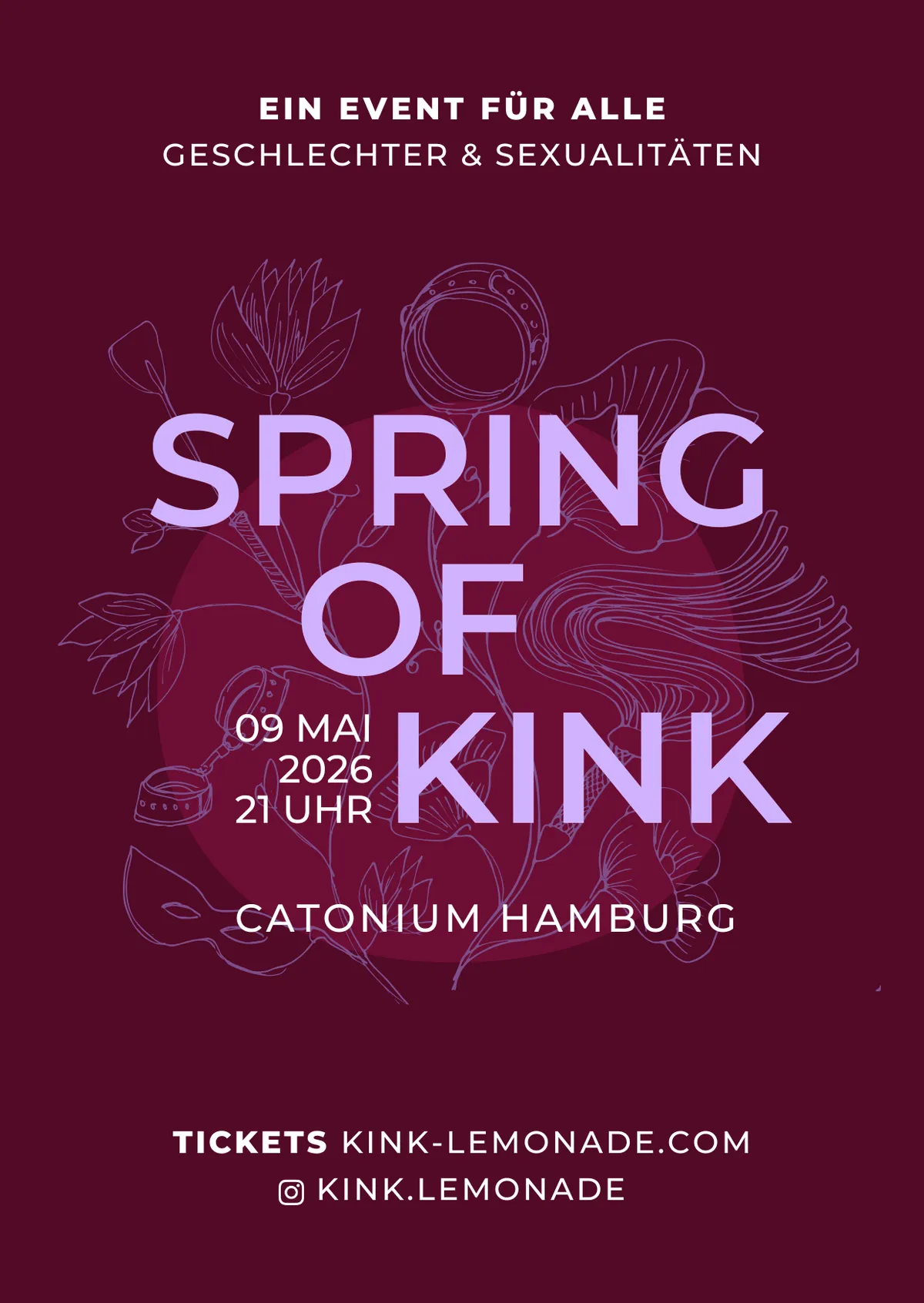 SPRING OF KINK 2026 event poster