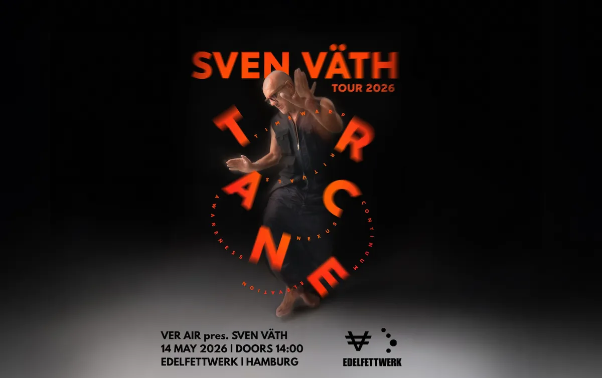 VER AIR pres. SVEN VÄTH (INDOOR) event poster