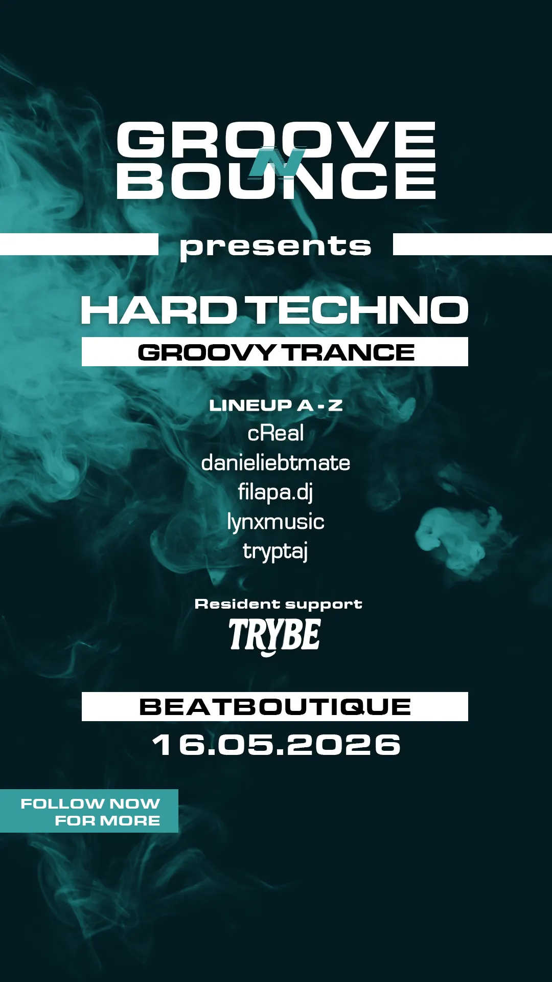 Groove 'n Bounce event poster