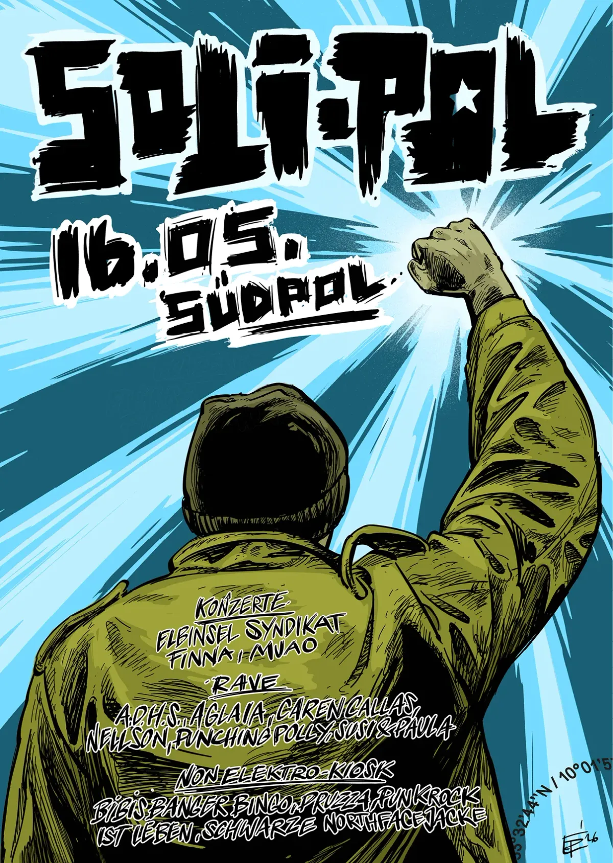 Solipol event poster