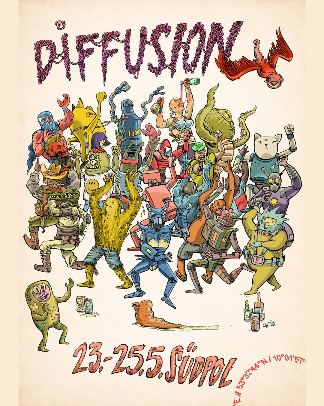 Diffusion event poster