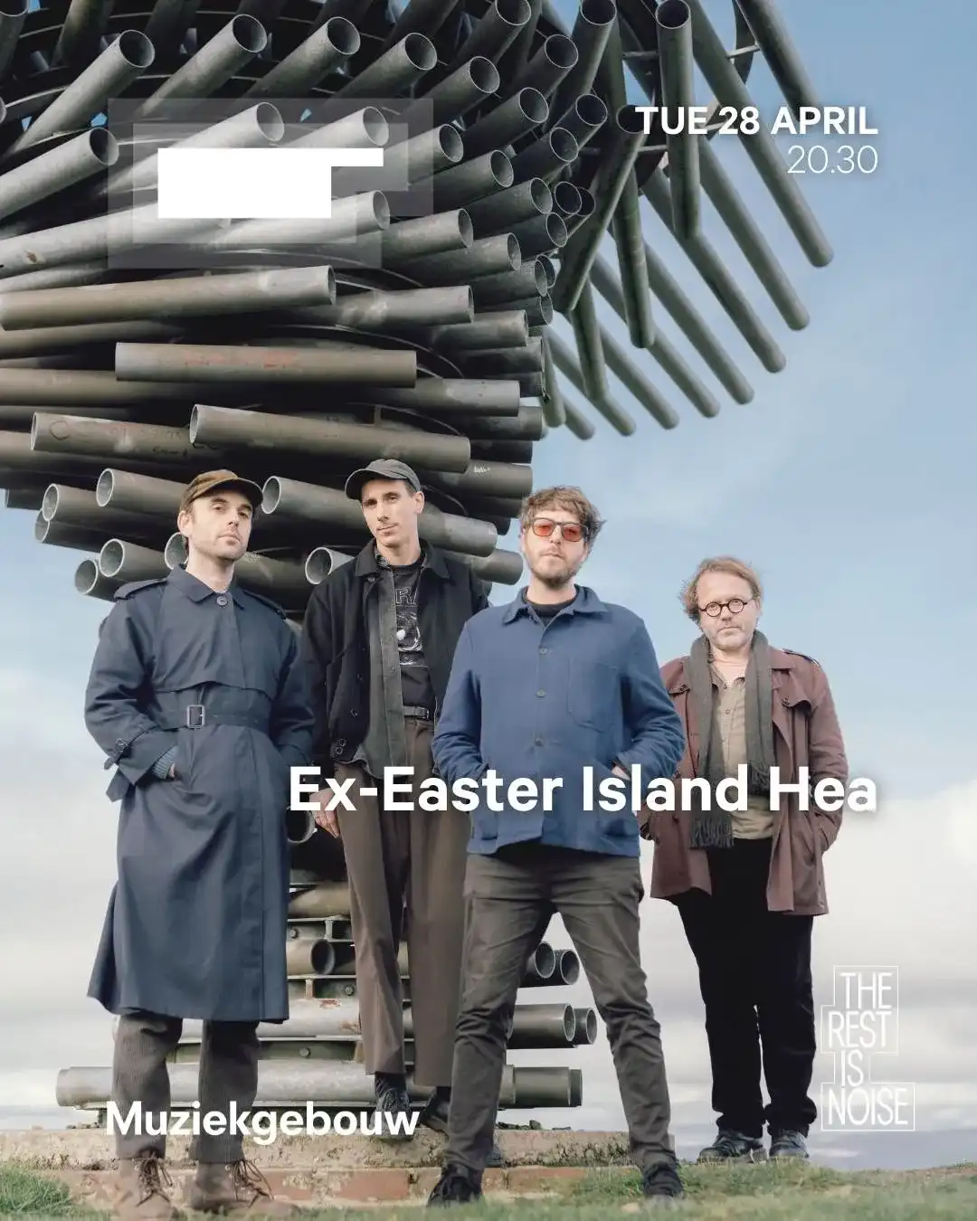 The Rest is Noise: Ex-Easter Island Head event poster