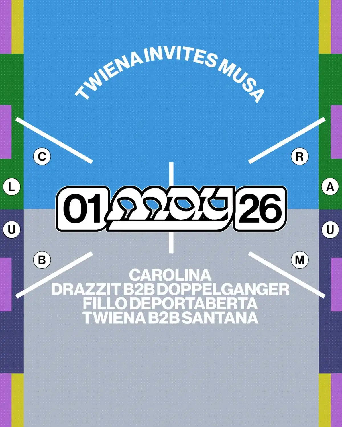 TWIENA invites MUSA event poster