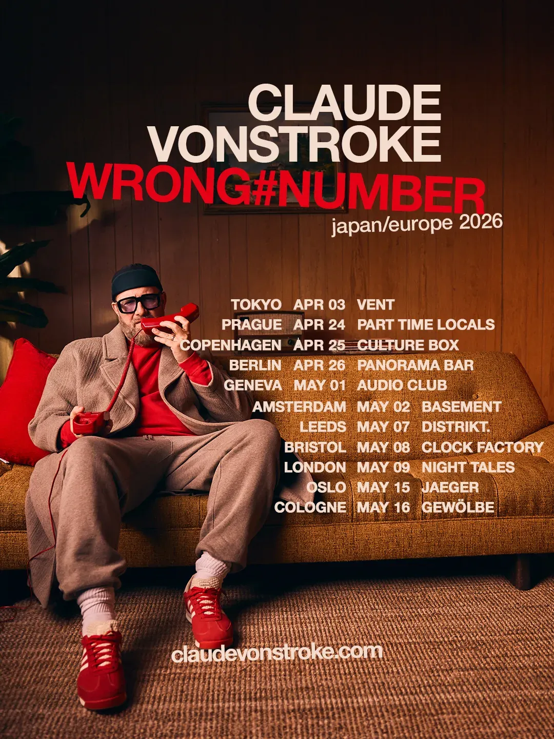 Claude VonStroke event poster