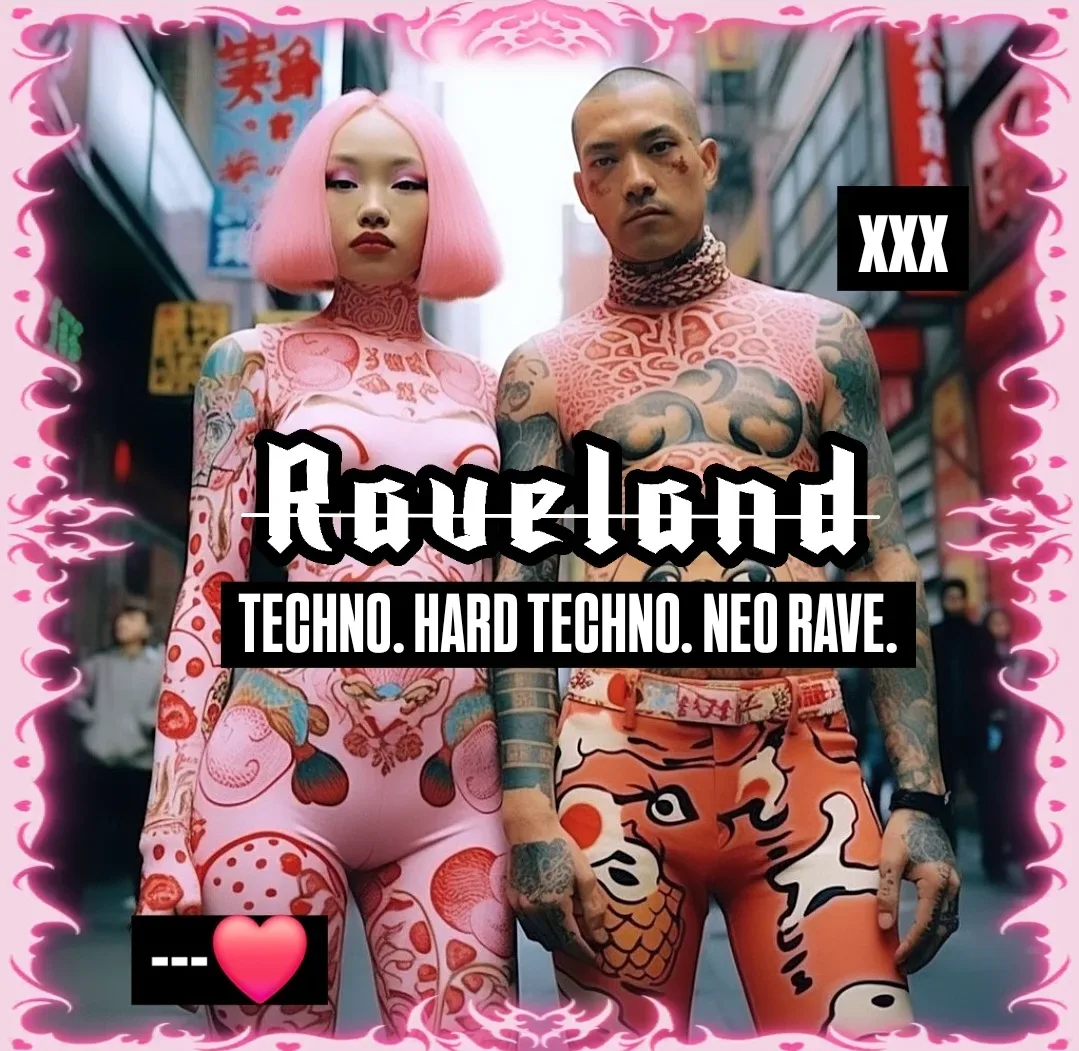 RAVELAND: Hard Groove with RUL3, Bezmezh & Mischa Duncan event poster