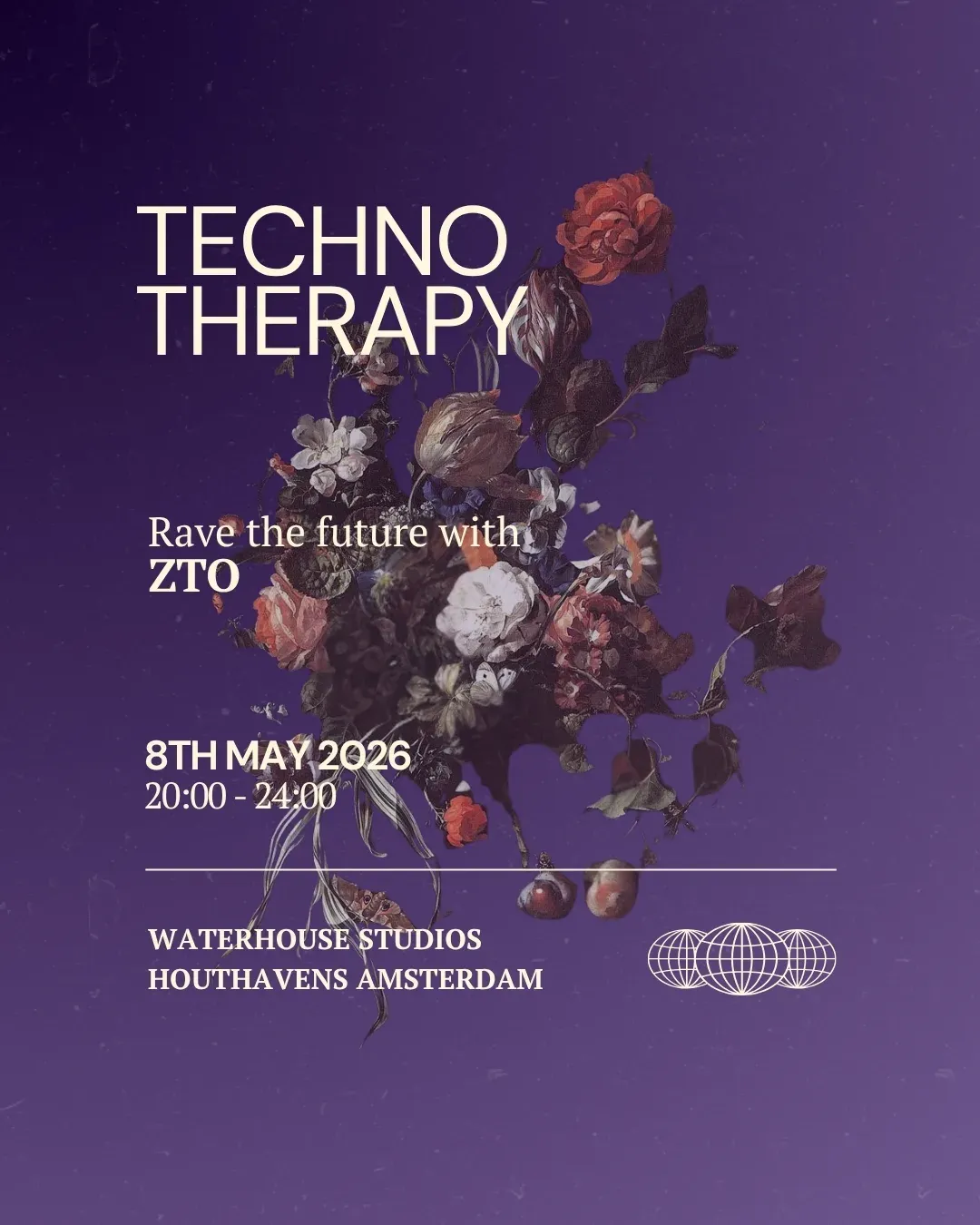 Techno Therapy with ZTO event poster