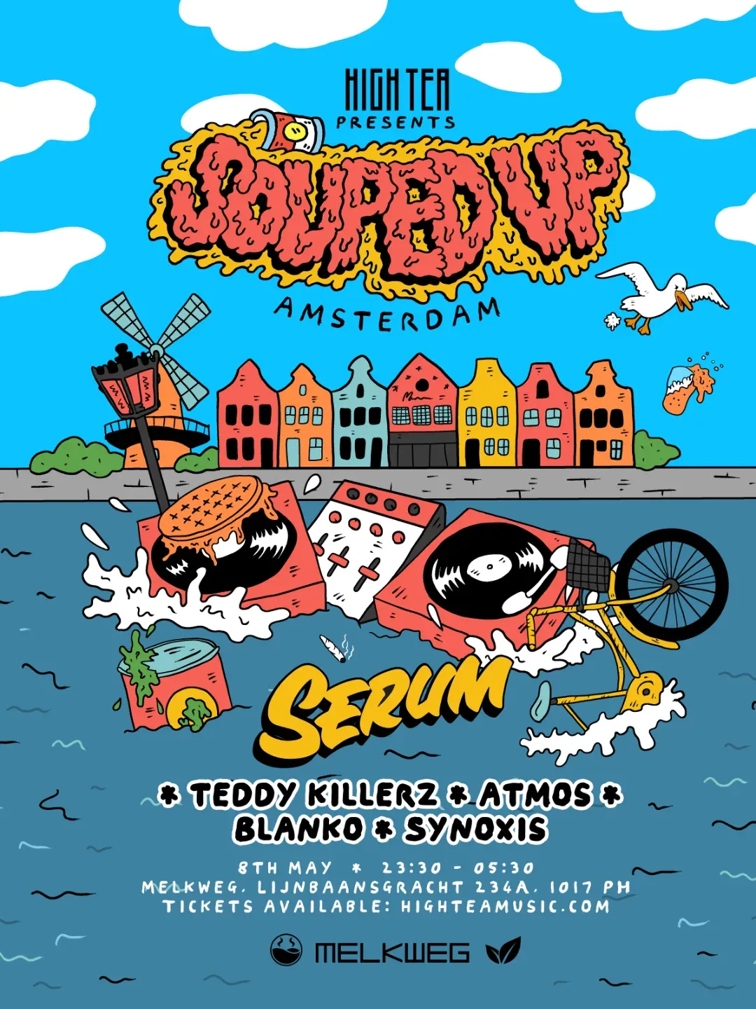 HIGH TEA presents: Souped Up Amsterdam event poster