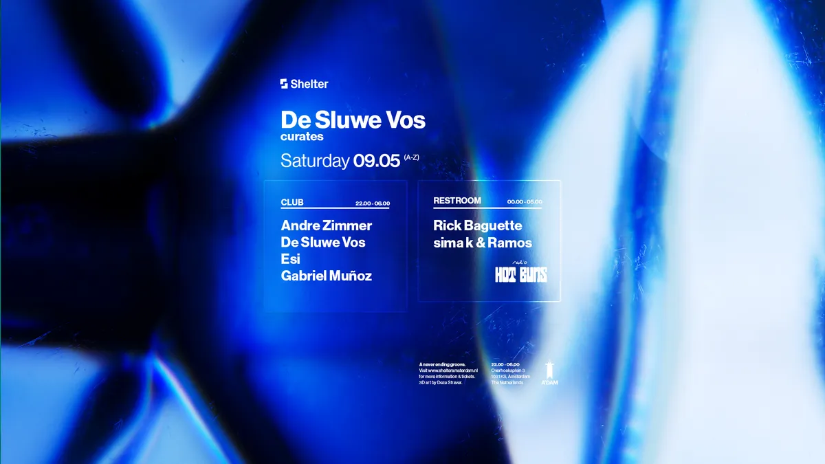 De Sluwe Vos Curates event poster