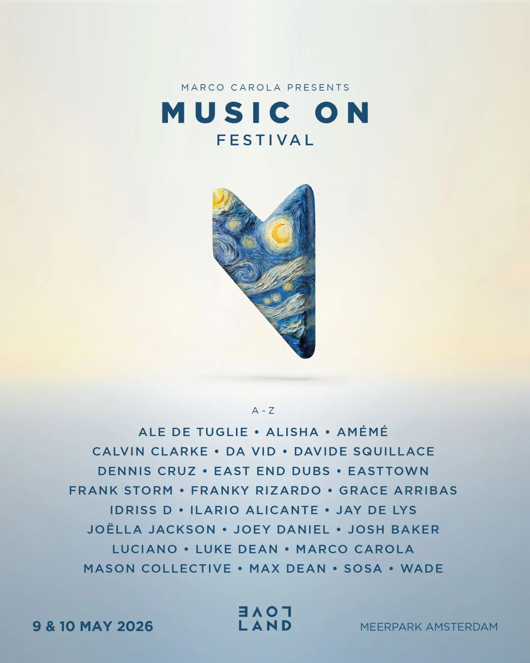 Music On Festival 2026 event poster