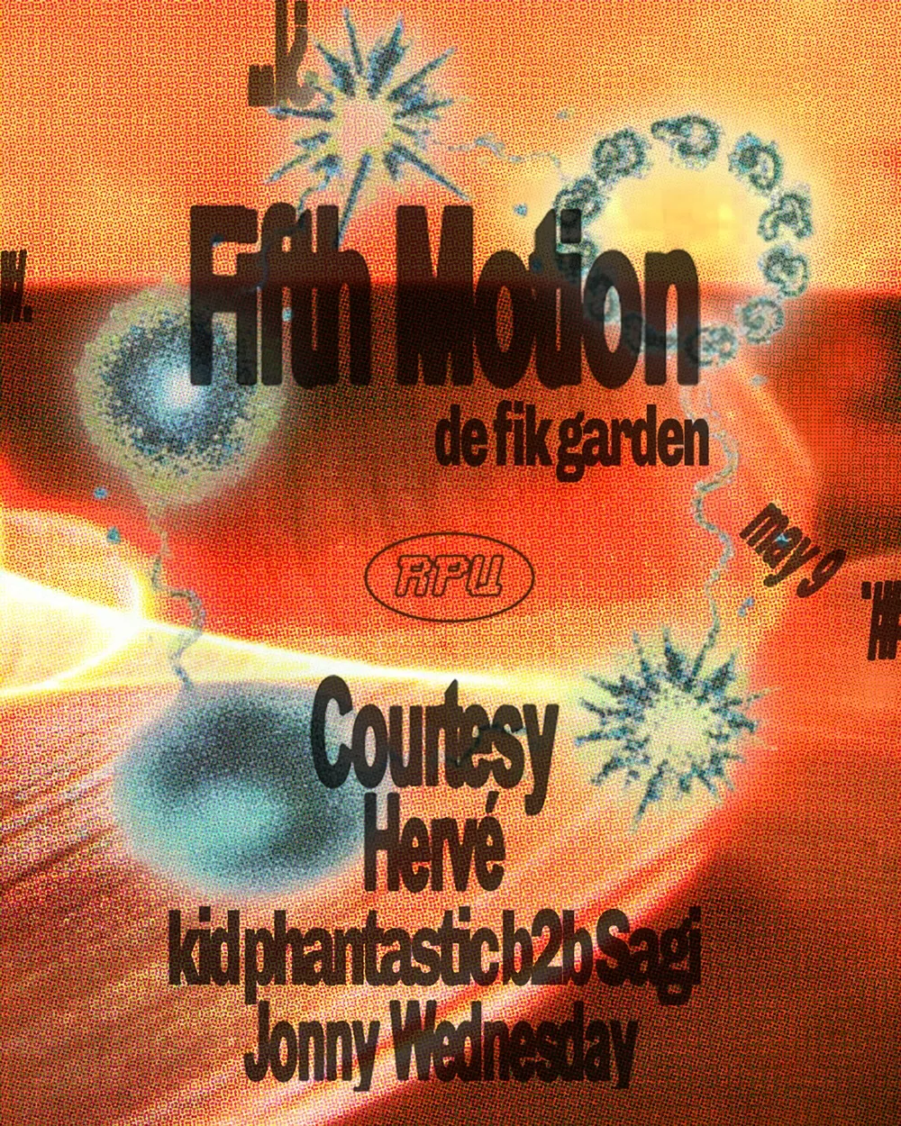 RPU 5th anniversary: Fifth Motion event poster