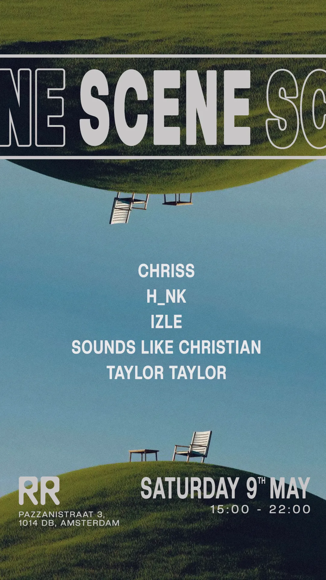 SCENE (By Day) with CHRISS - h_nk - Izle - Sounds Like Christian - Taylor Taylor event poster