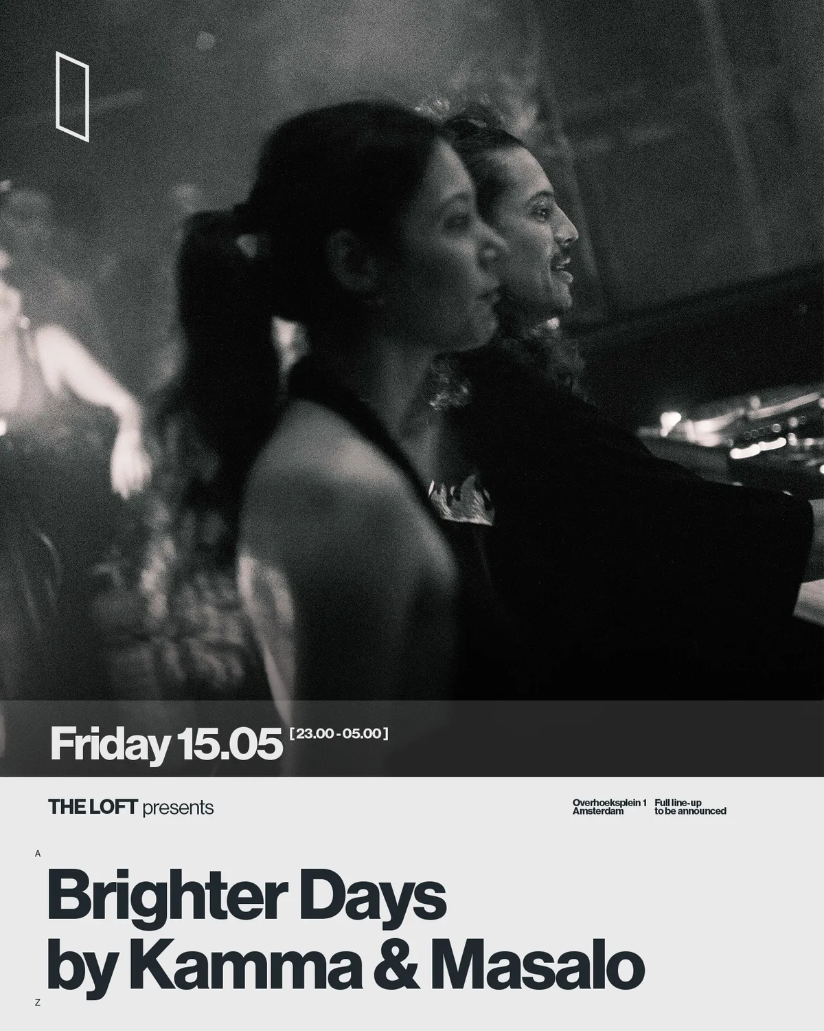 Brighter Days by Kamma & Masalo event poster