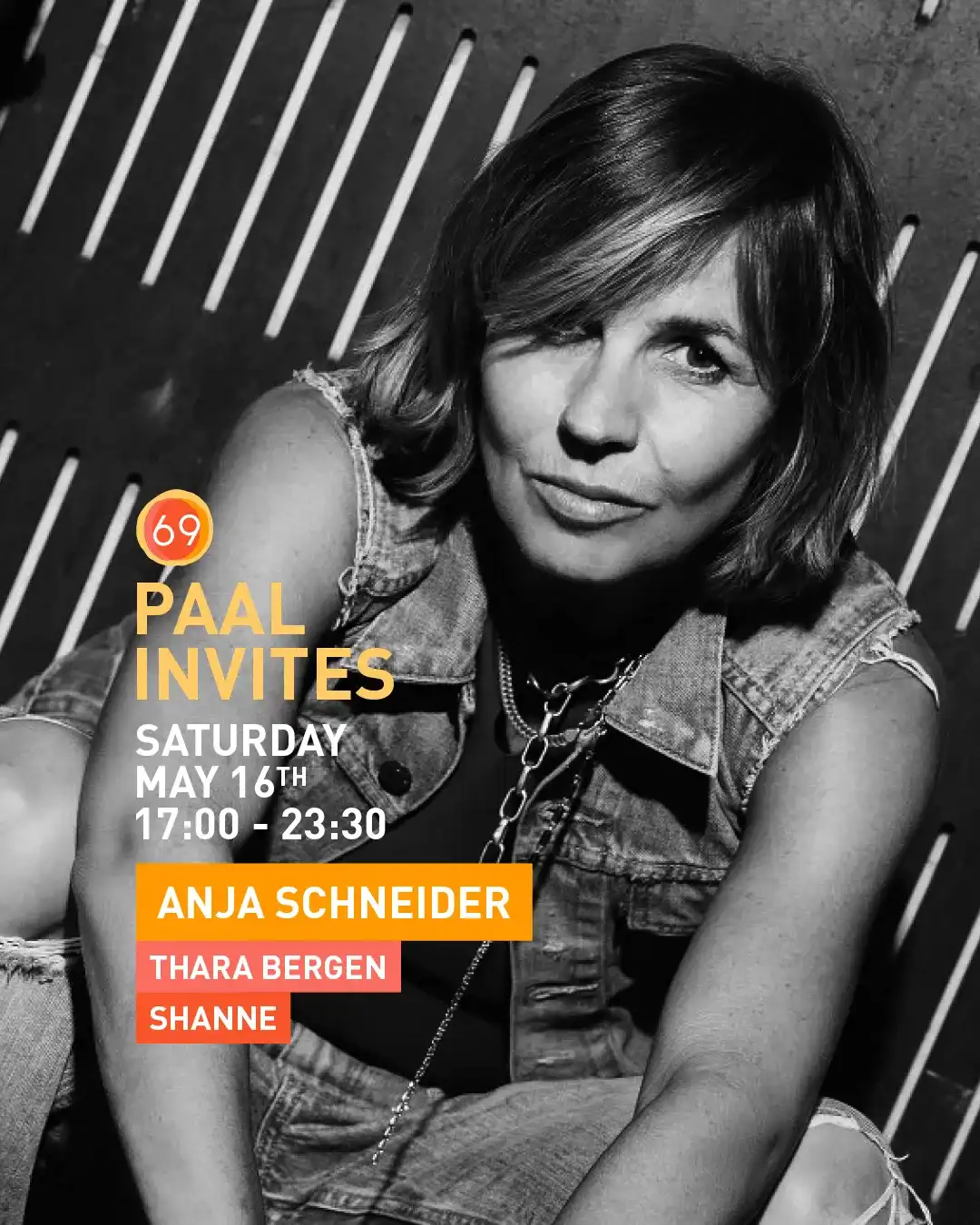 Paal69 invites Anja Schneider event poster