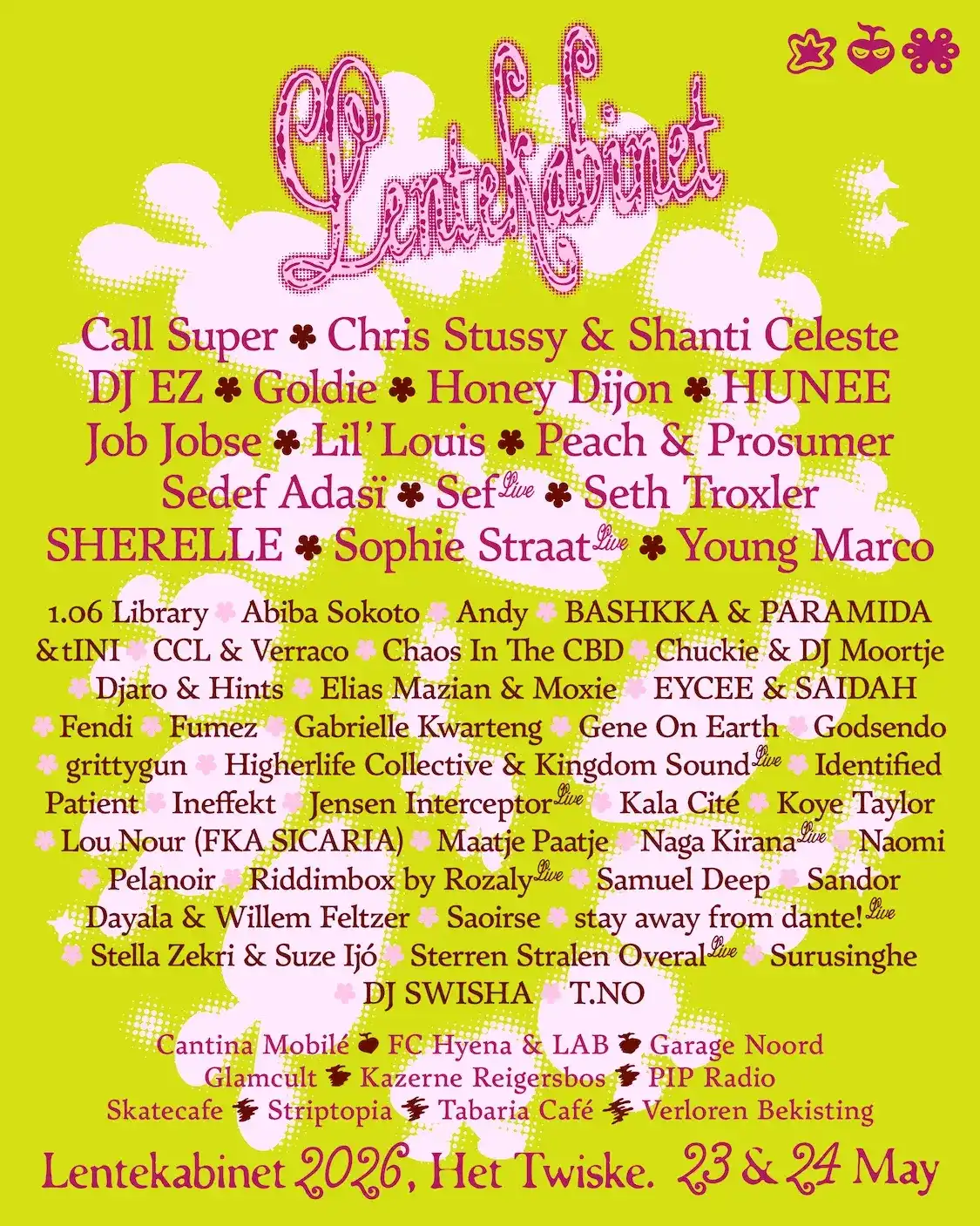 Lentekabinet 2026 event poster