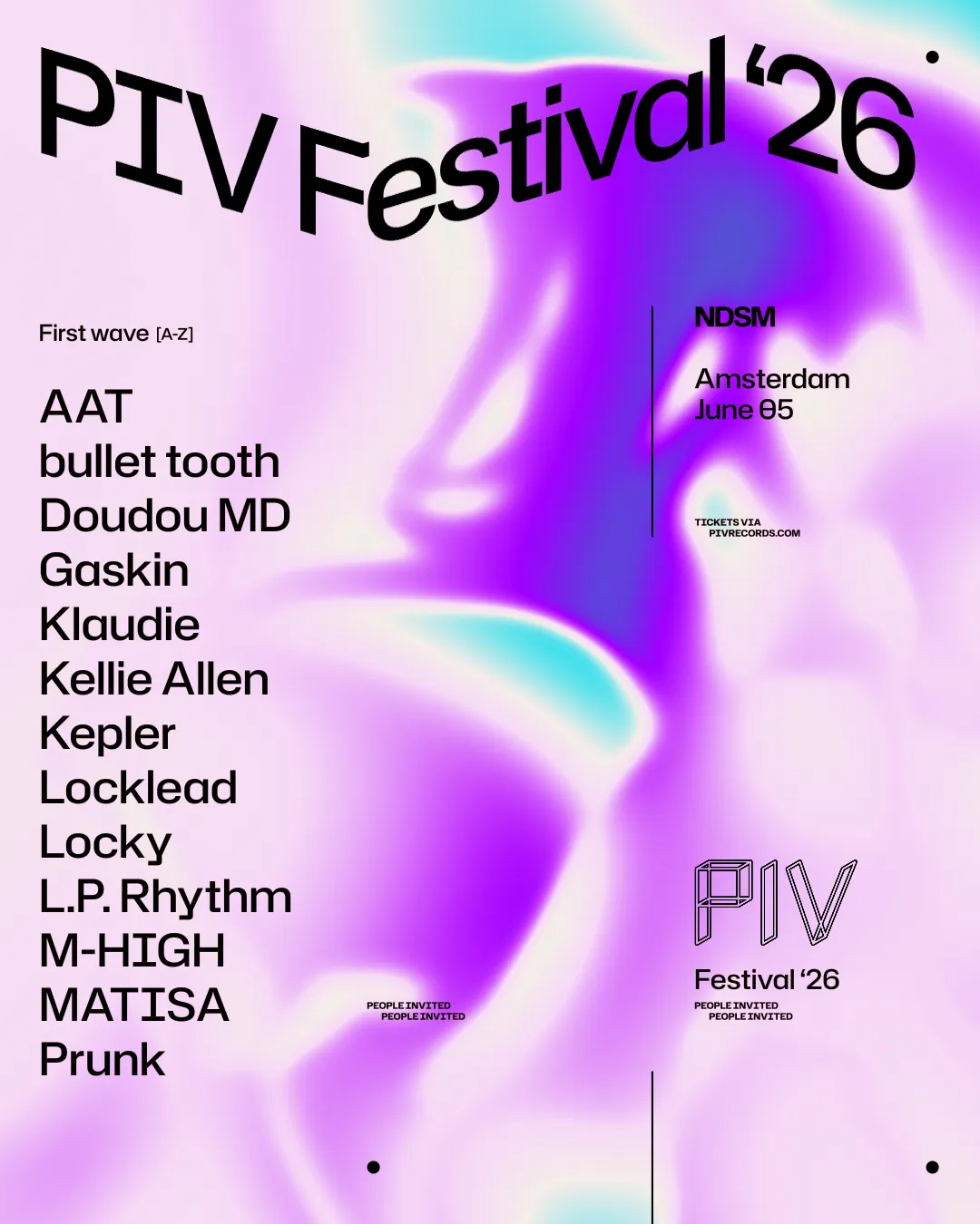 PIV FESTIVAL 2026 event poster