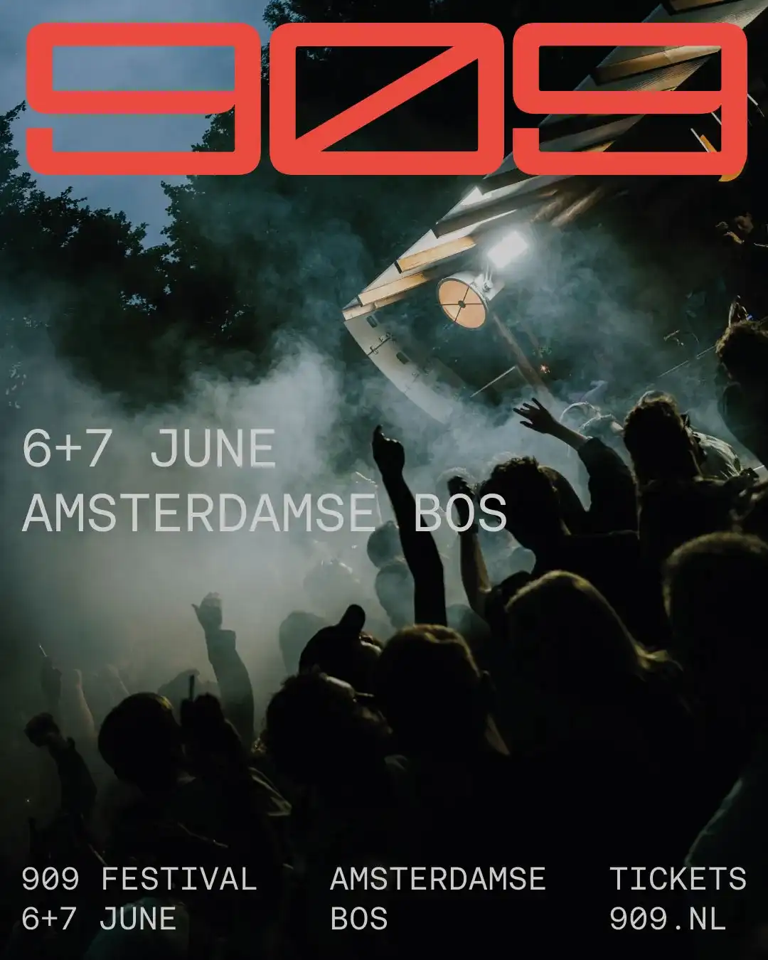 909 Festival 2026 event poster