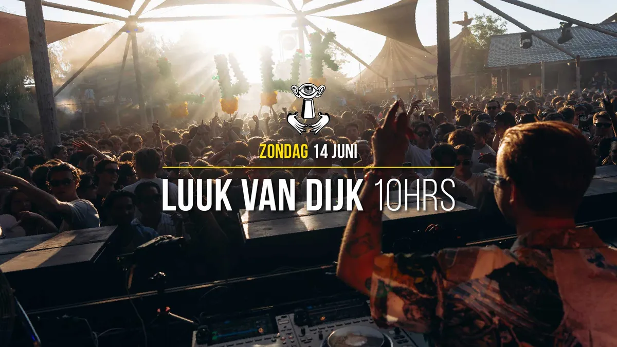 14 JUNI - Thuishaven with Luuk van Dijk 10HRS SOLD OUT event poster