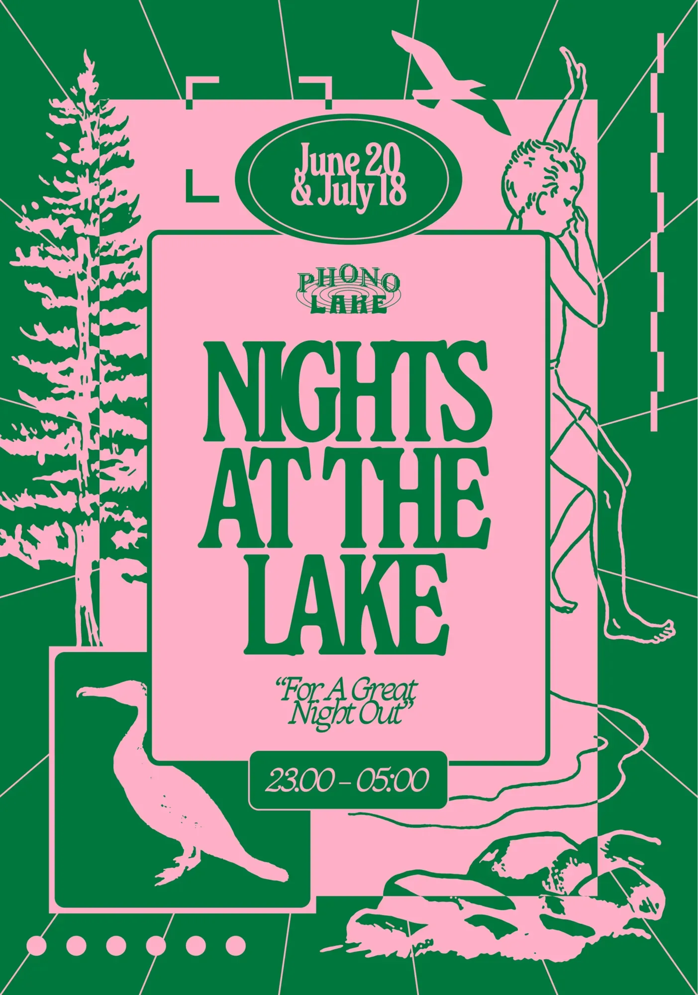 Phono Lake's Second Night At The Lake event poster