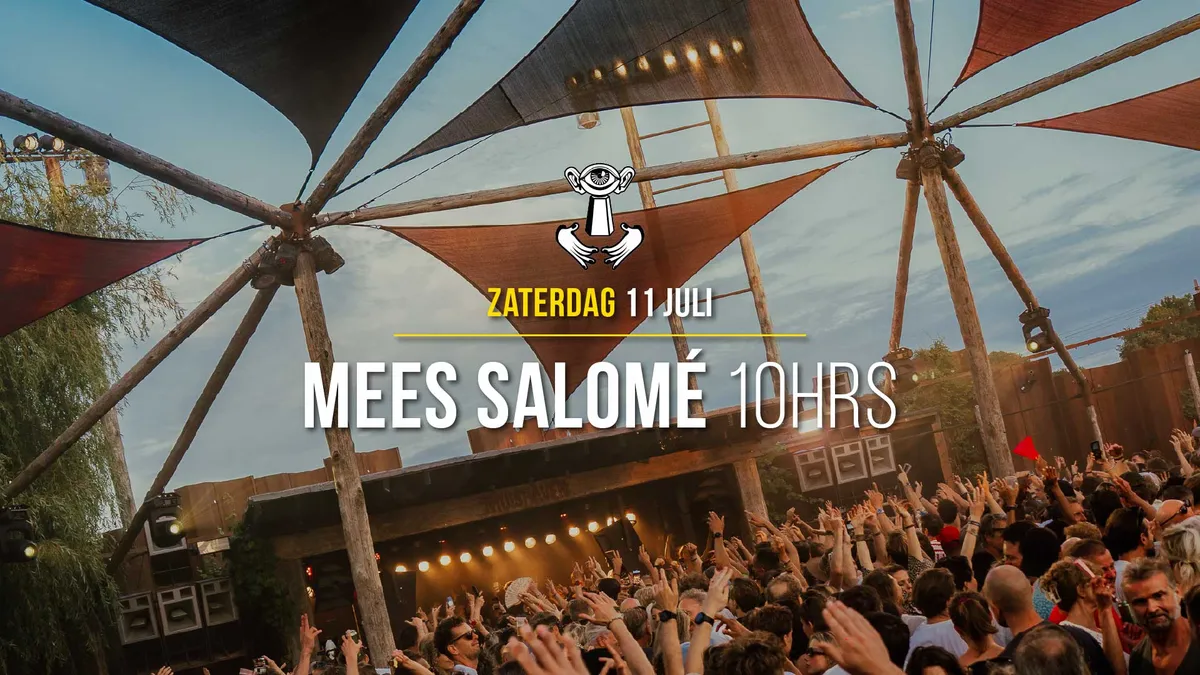 11 JULI - Thuishaven with Mees Salomé 10HRS event poster