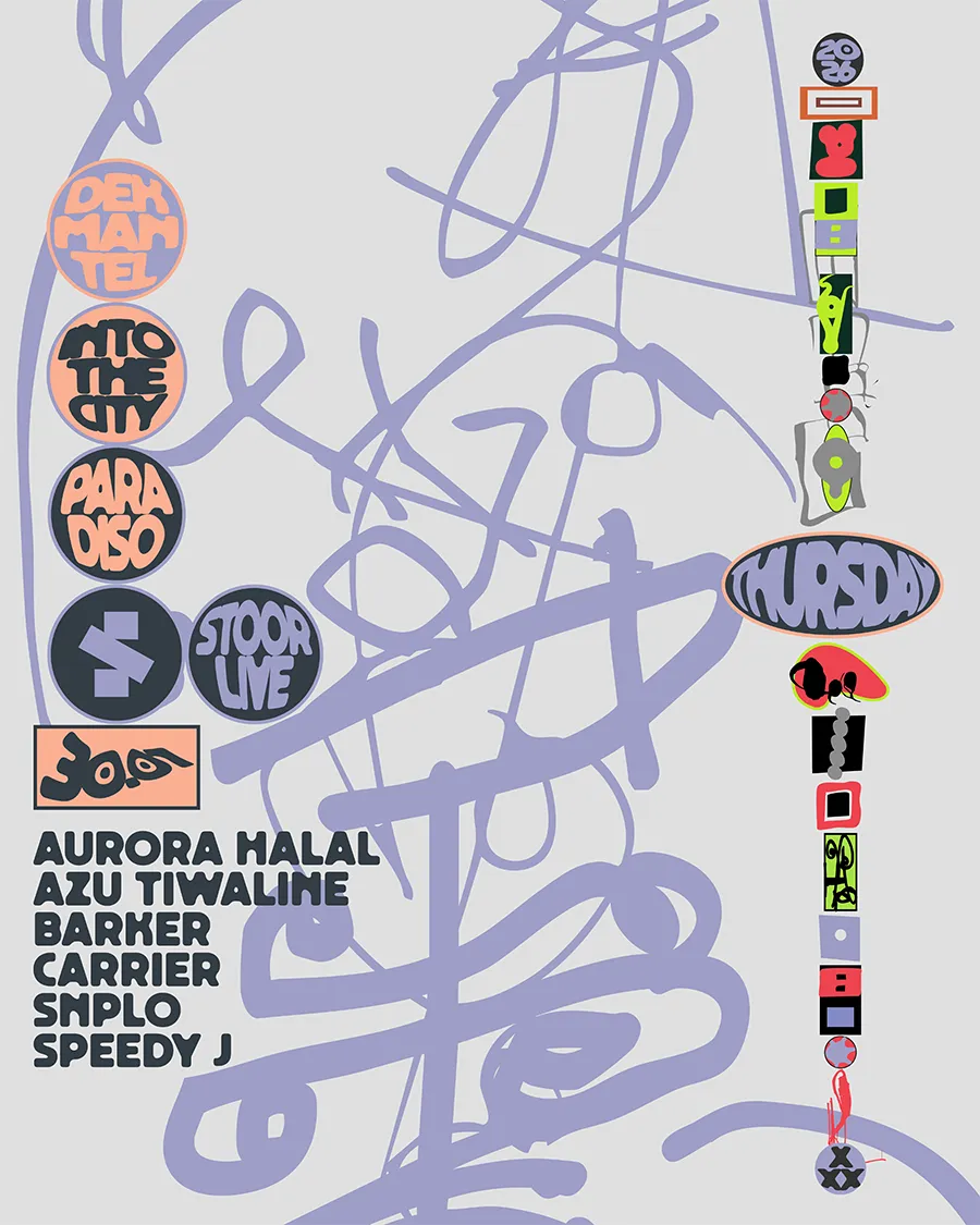 Dekmantel Festival x STOOR Live - Into The City - Thursday event poster