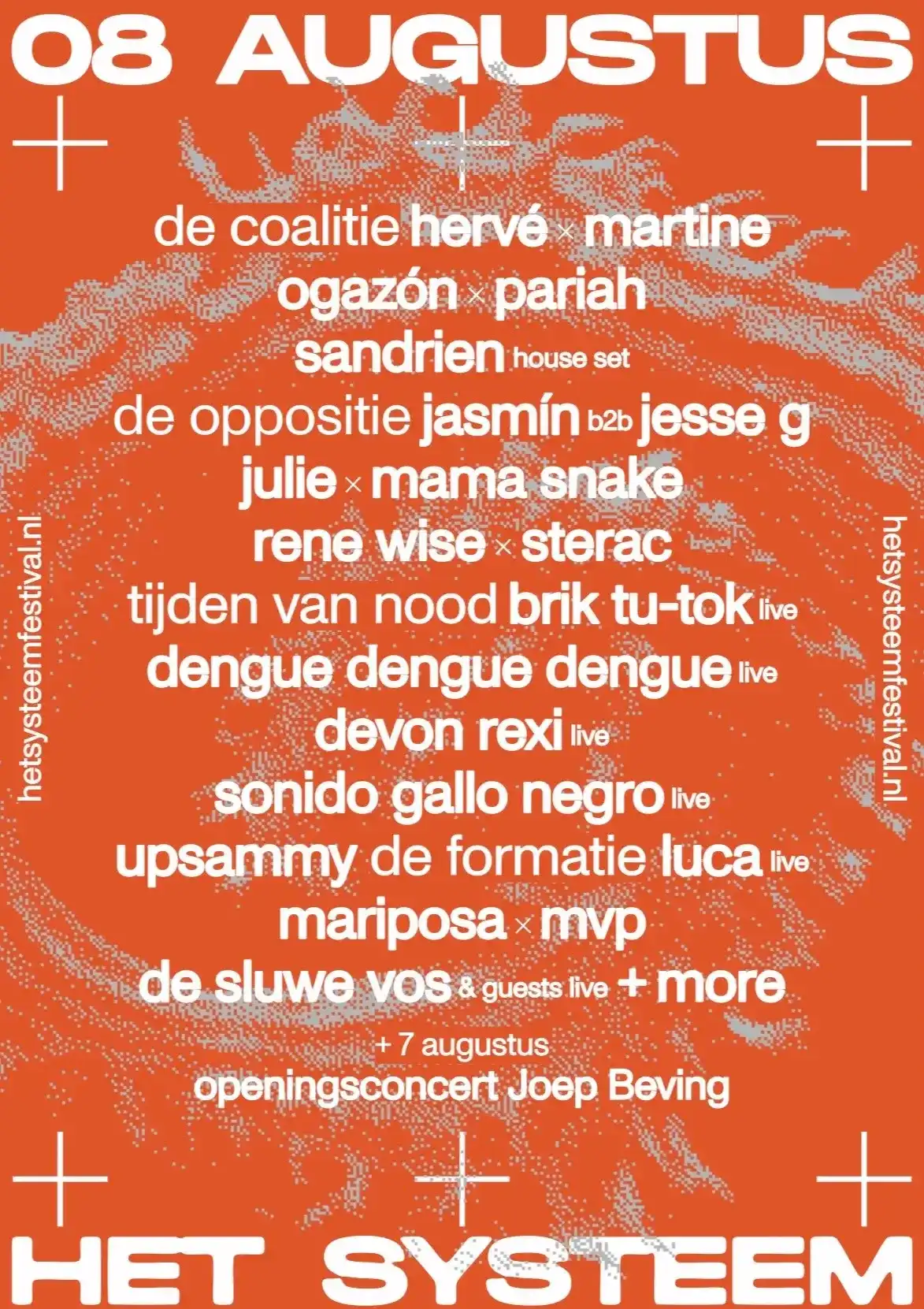 Het Systeem event poster