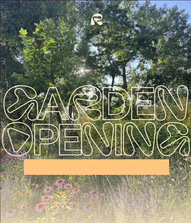 ☆ REVIR GARDEN OPENING ☆ event poster