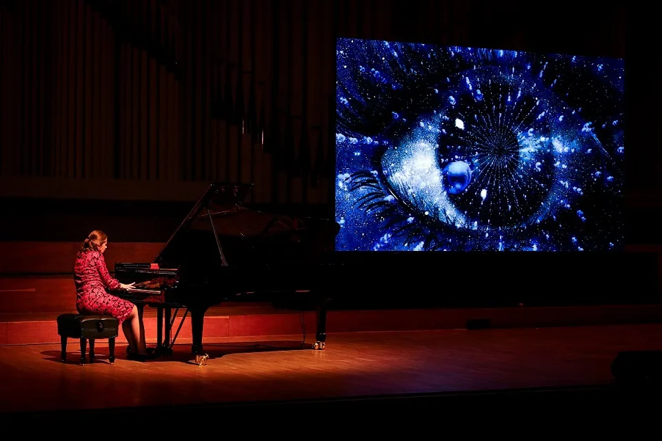 Piano Recital with Videoprojection: Natalia Sklarenko event poster