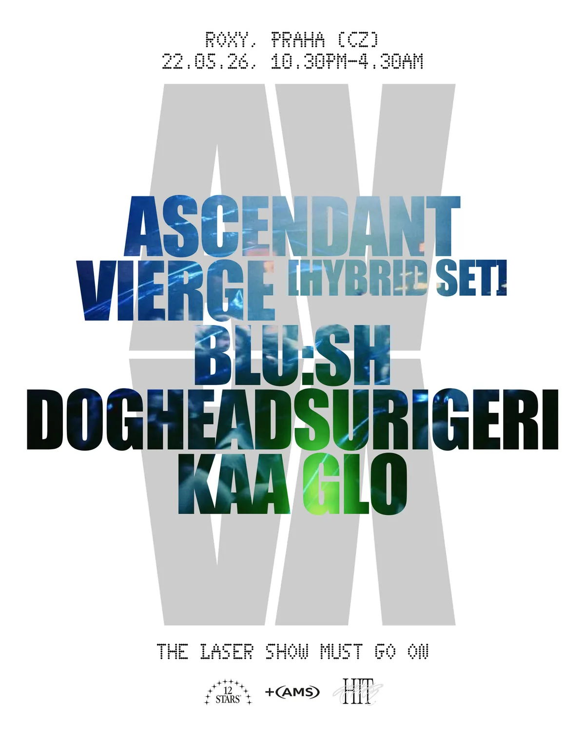 ascendant vierge present av/va event poster