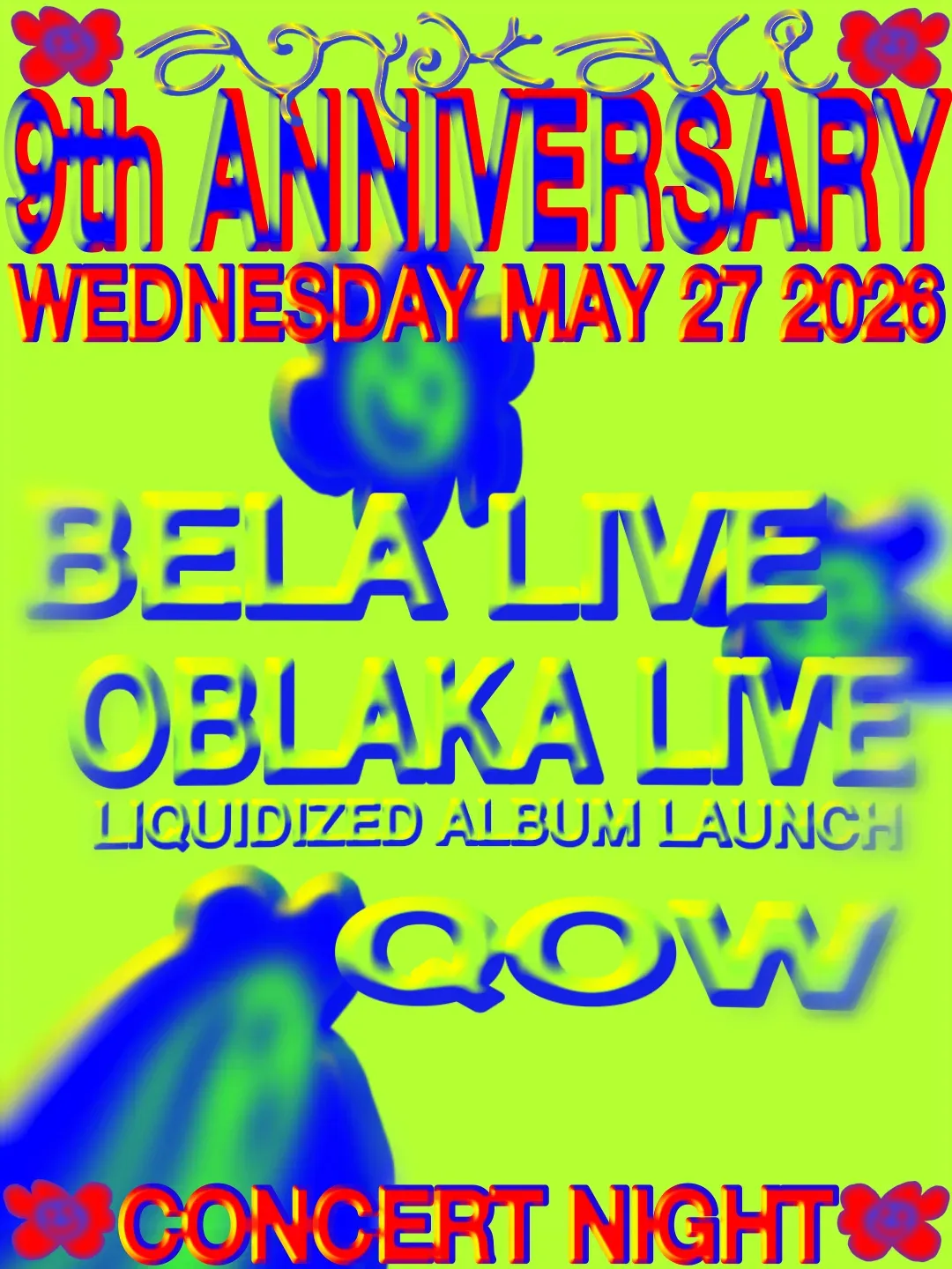 Ankali 9th Anniversary Concert event poster