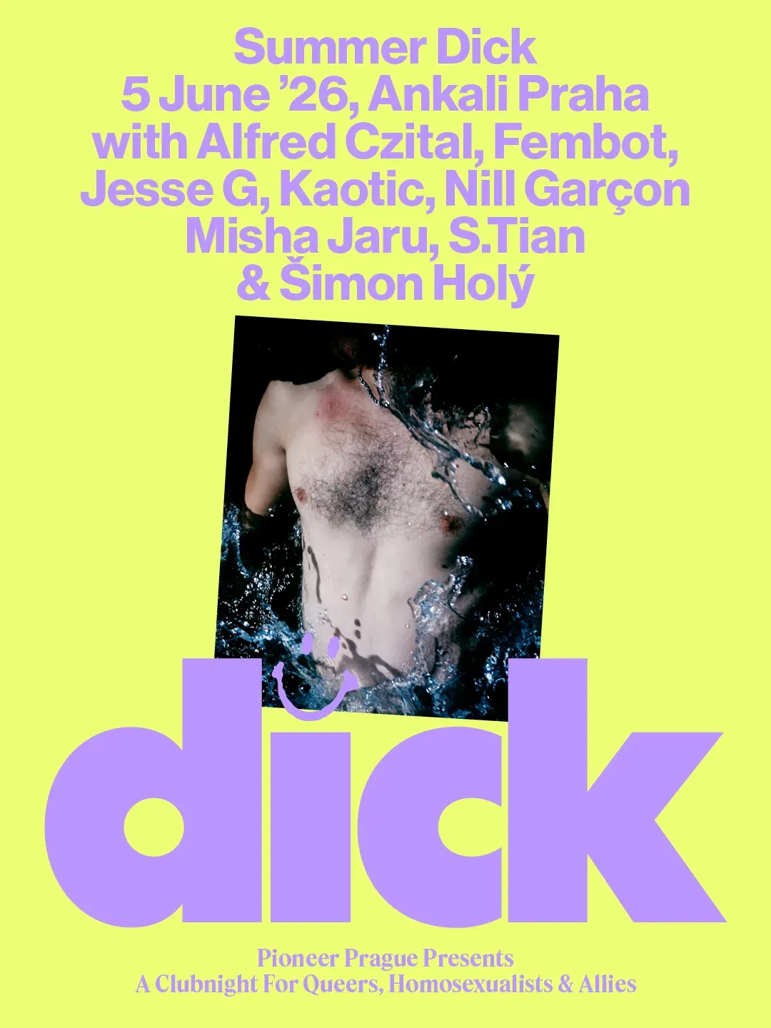 Summer DICK event poster