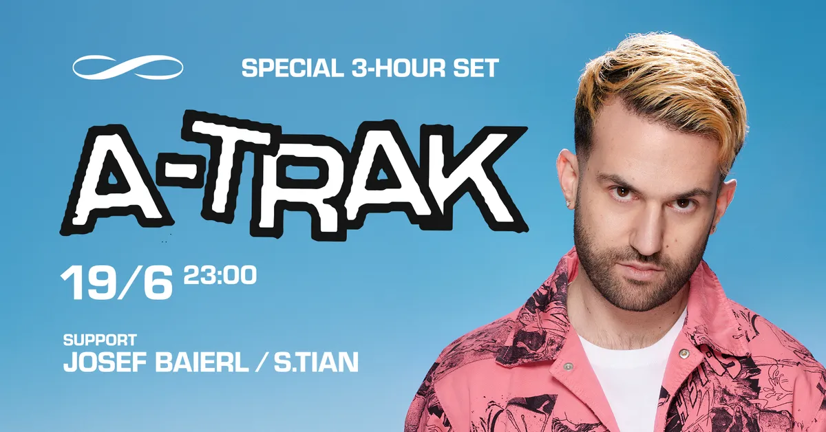 A-Trak: 3 HOUR SET ∞ ROXY Prague event poster