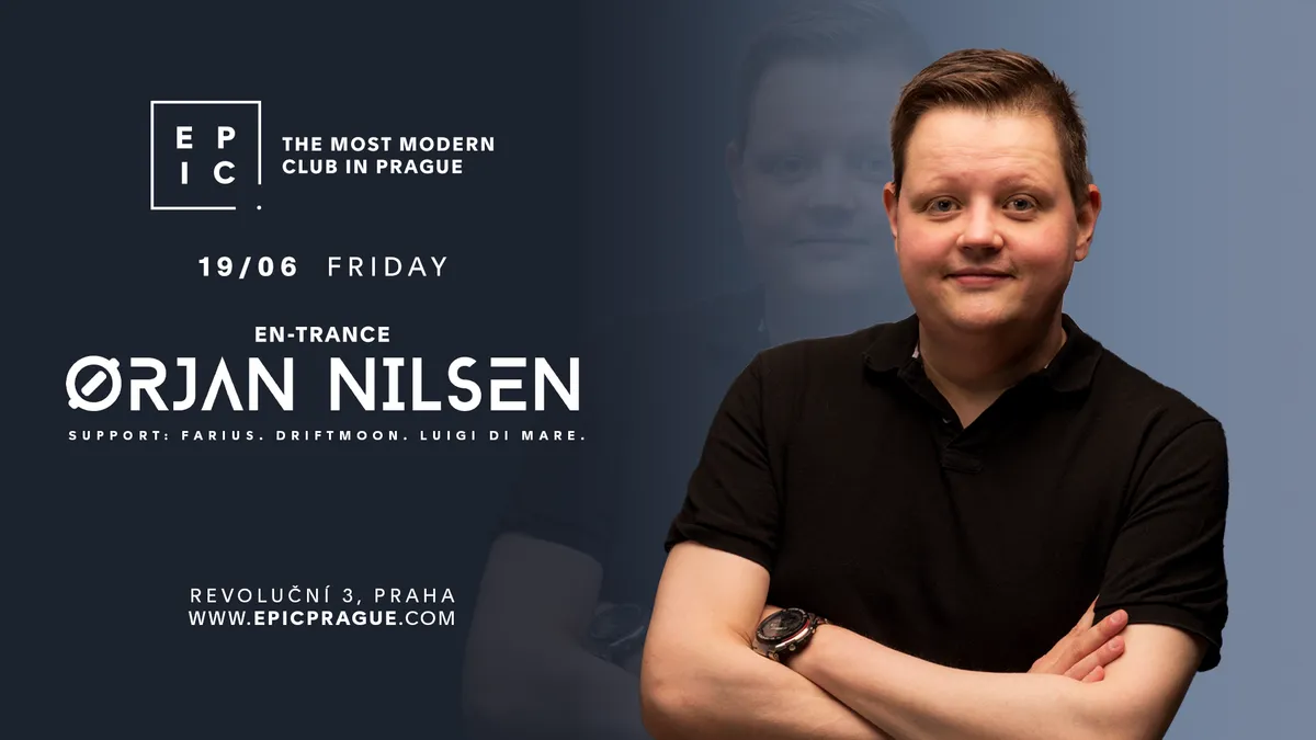 Orjan Nilsen - en-trance event poster