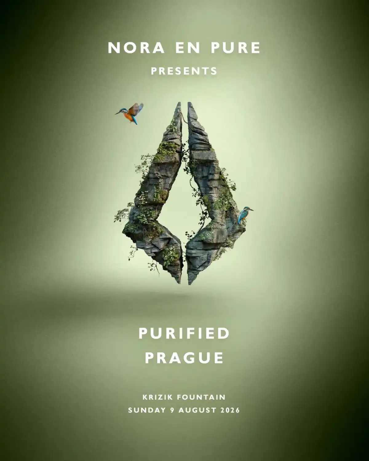 Nora En Pure presents Purified 2026 event poster