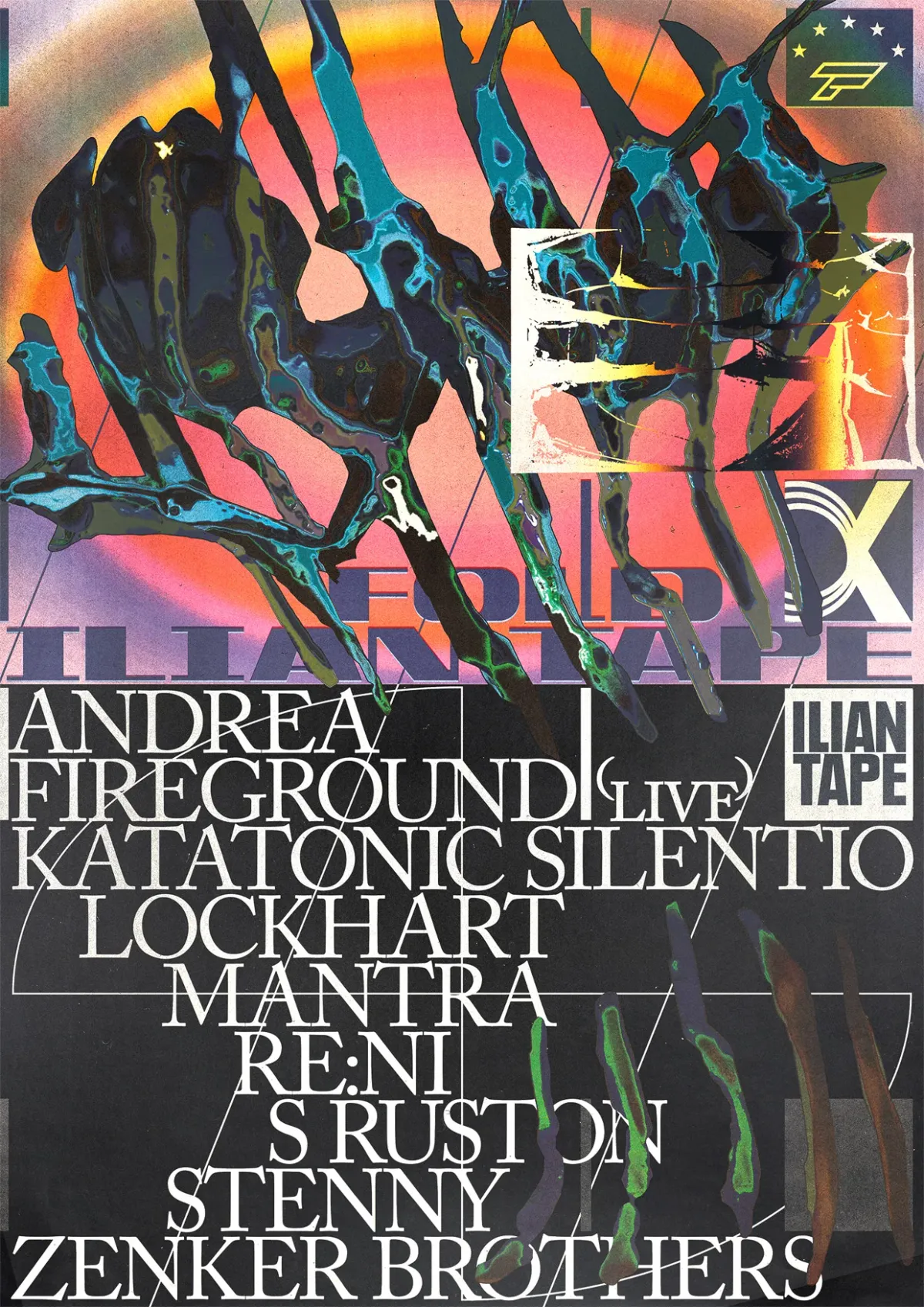 FOLD X ILIAN TAPE (EXTENDED) event poster