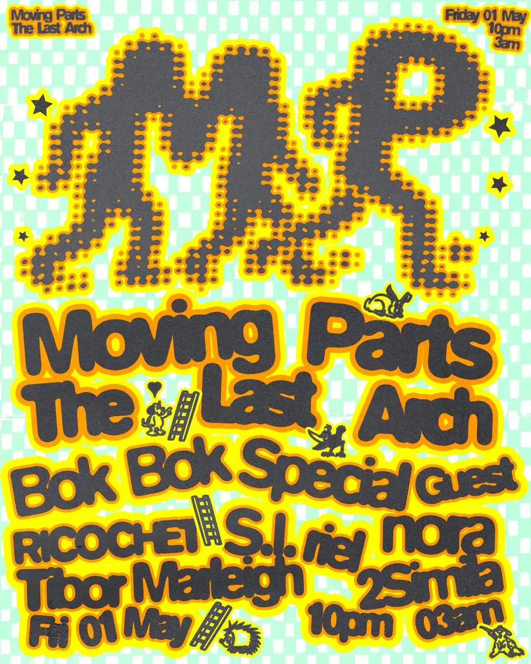 Moving Parts event poster