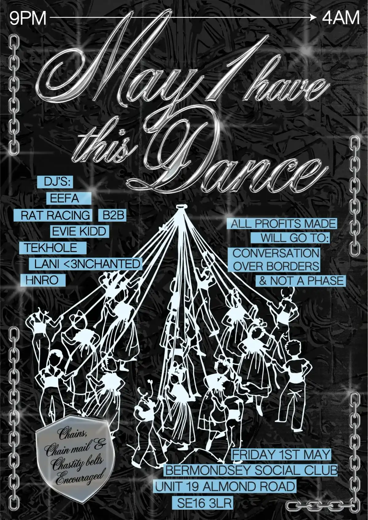 𝑀𝒜𝒴 𝐼 𝐻𝒜𝒱𝐸 𝒯𝐻𝐼𝒮 𝒟𝒜𝒩𝒞𝐸 event poster