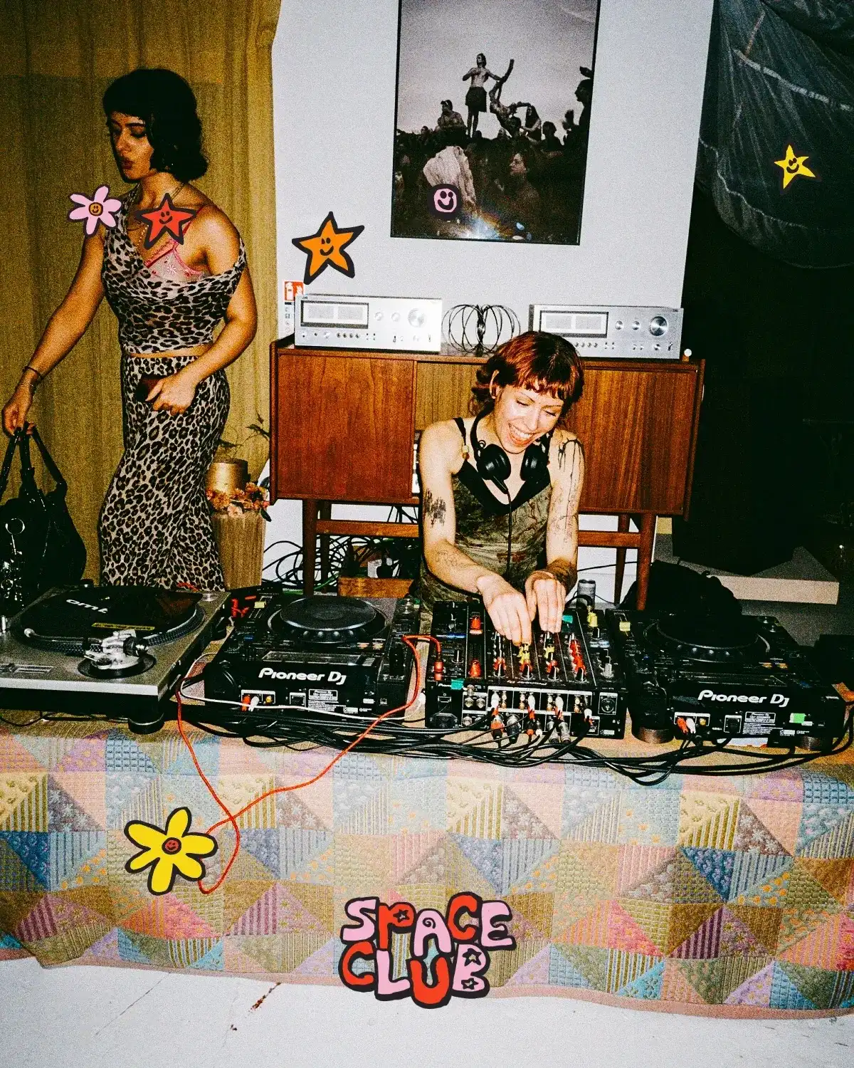 Space Club event poster