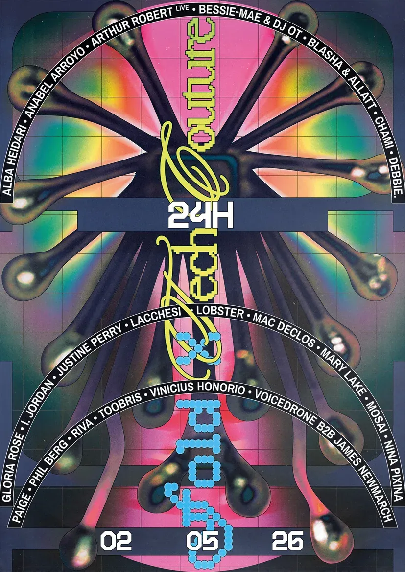 FOLD X Tech Couture X 24 Hours event poster