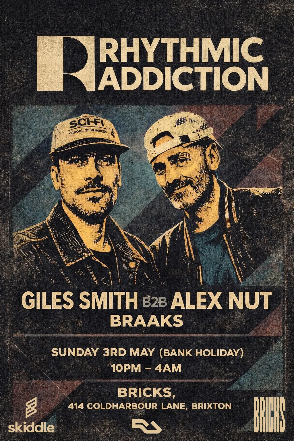Rhythmic Addiction event poster