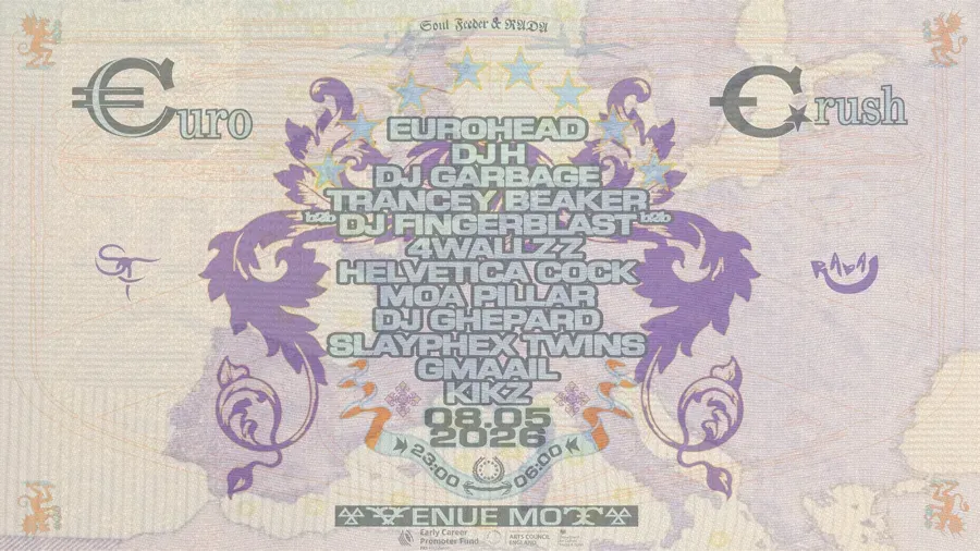 RADA x Soul Feeder - Euro Crush event poster