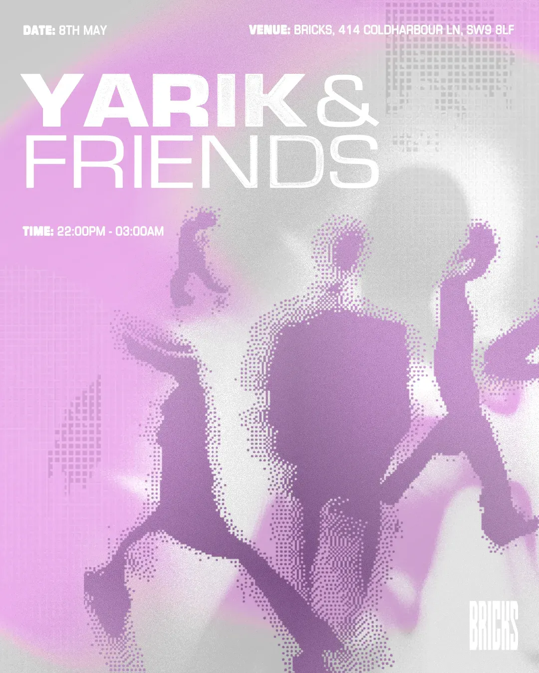 Yarik & Friends - Launch Party event poster