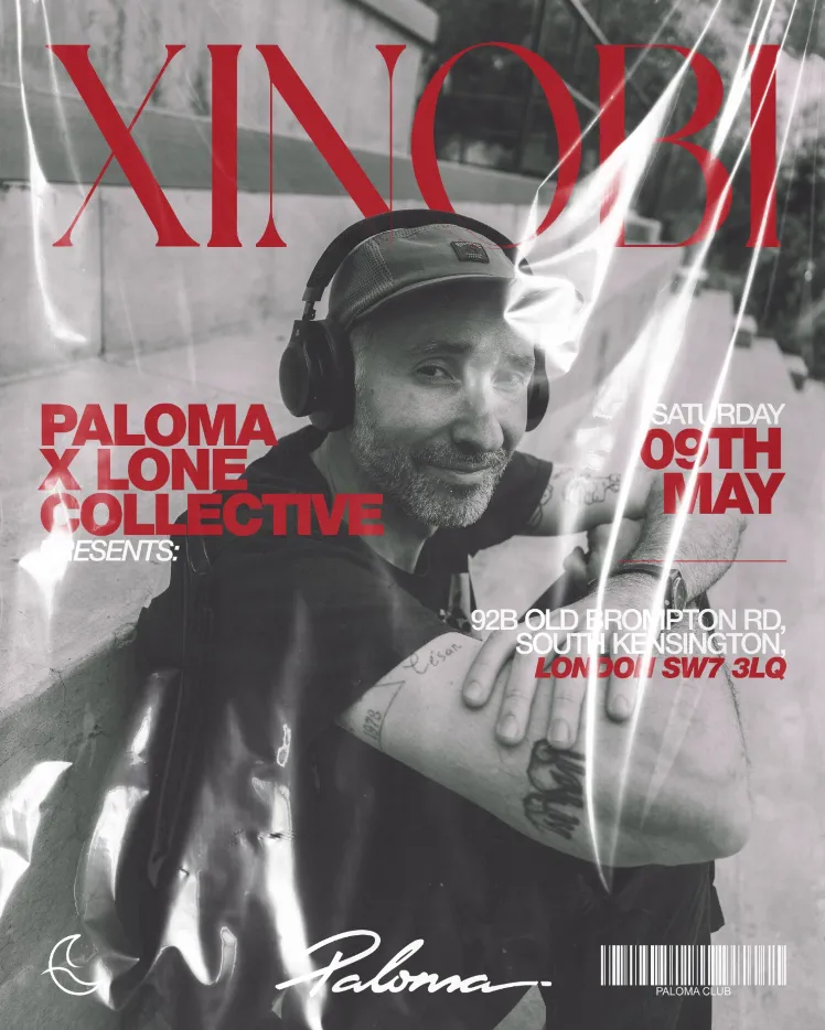Paloma x Lone Collective presents: Xinobi event poster