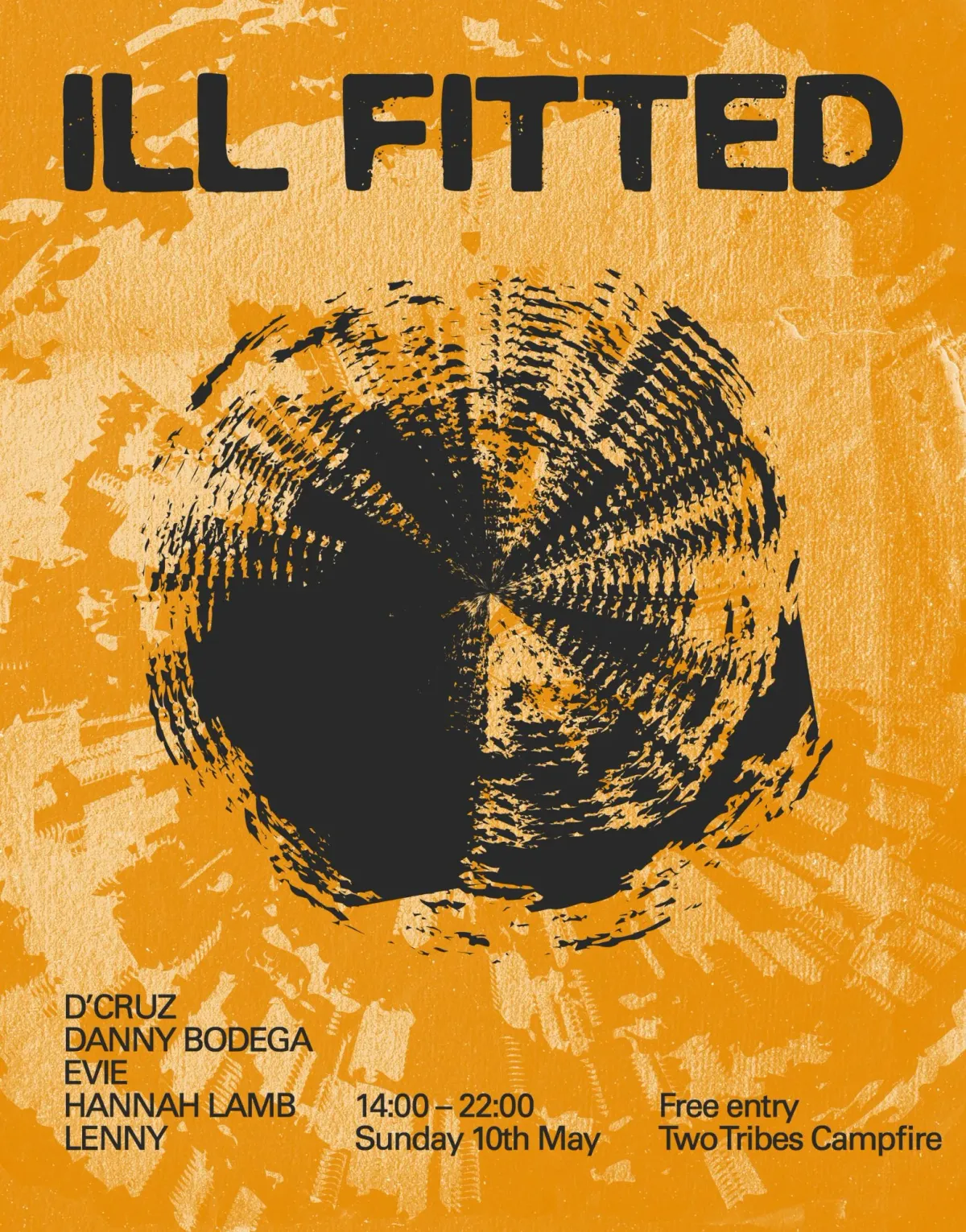 ill Fitted with D'Cruz, Danny Bodega, Evie, Hannah Lamb & Lenny event poster