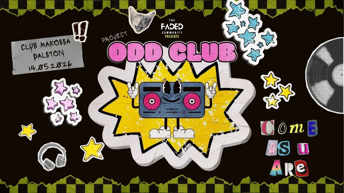 Odd Club event poster