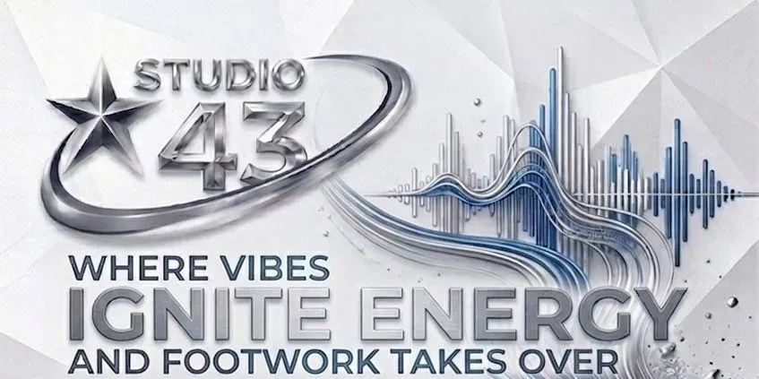 Studio 43 event poster