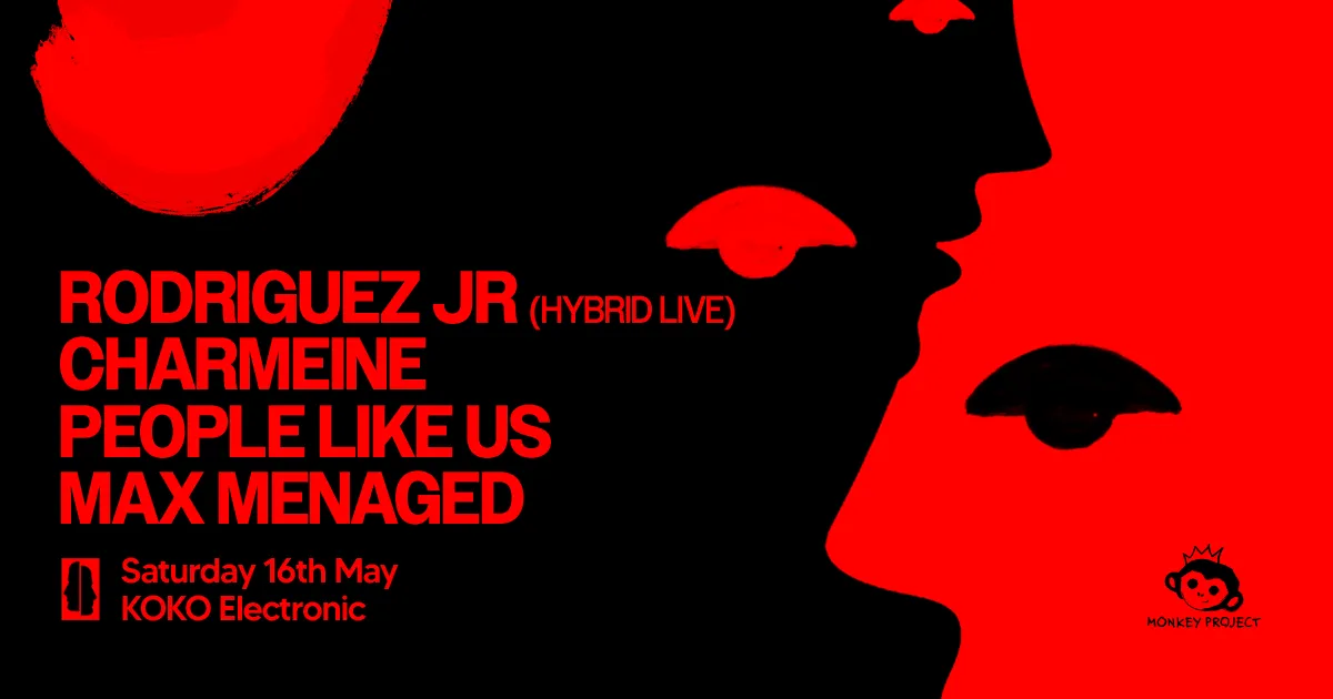 KOKO Electronic: Monkey Project - Rodriguez Jr event poster