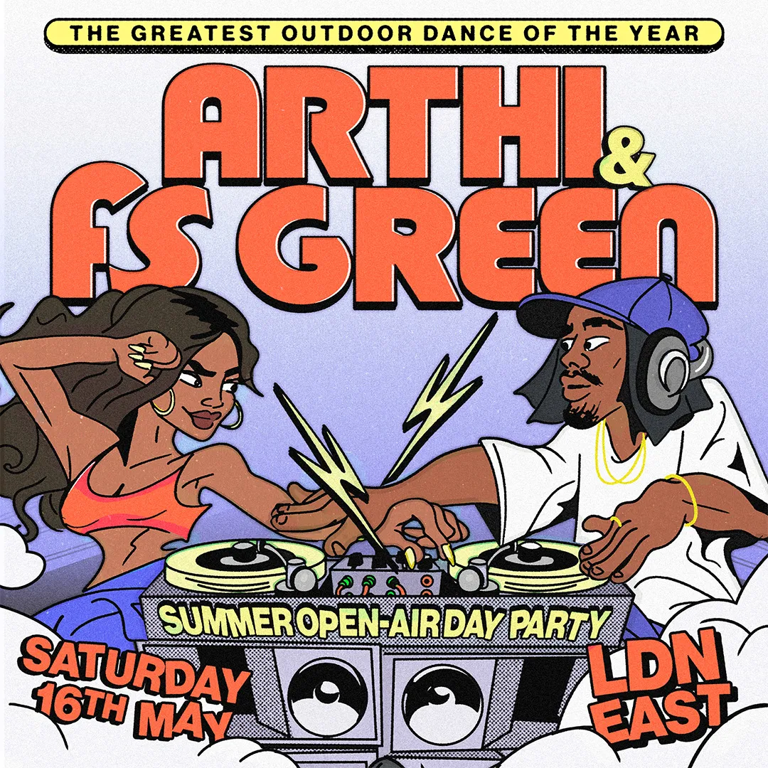 Arthi & FS Green (Summer Open-Air Day Party) event poster