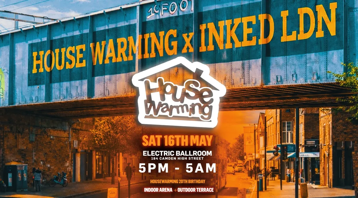 House Warming Day + Night Terrace / Arena Party event poster
