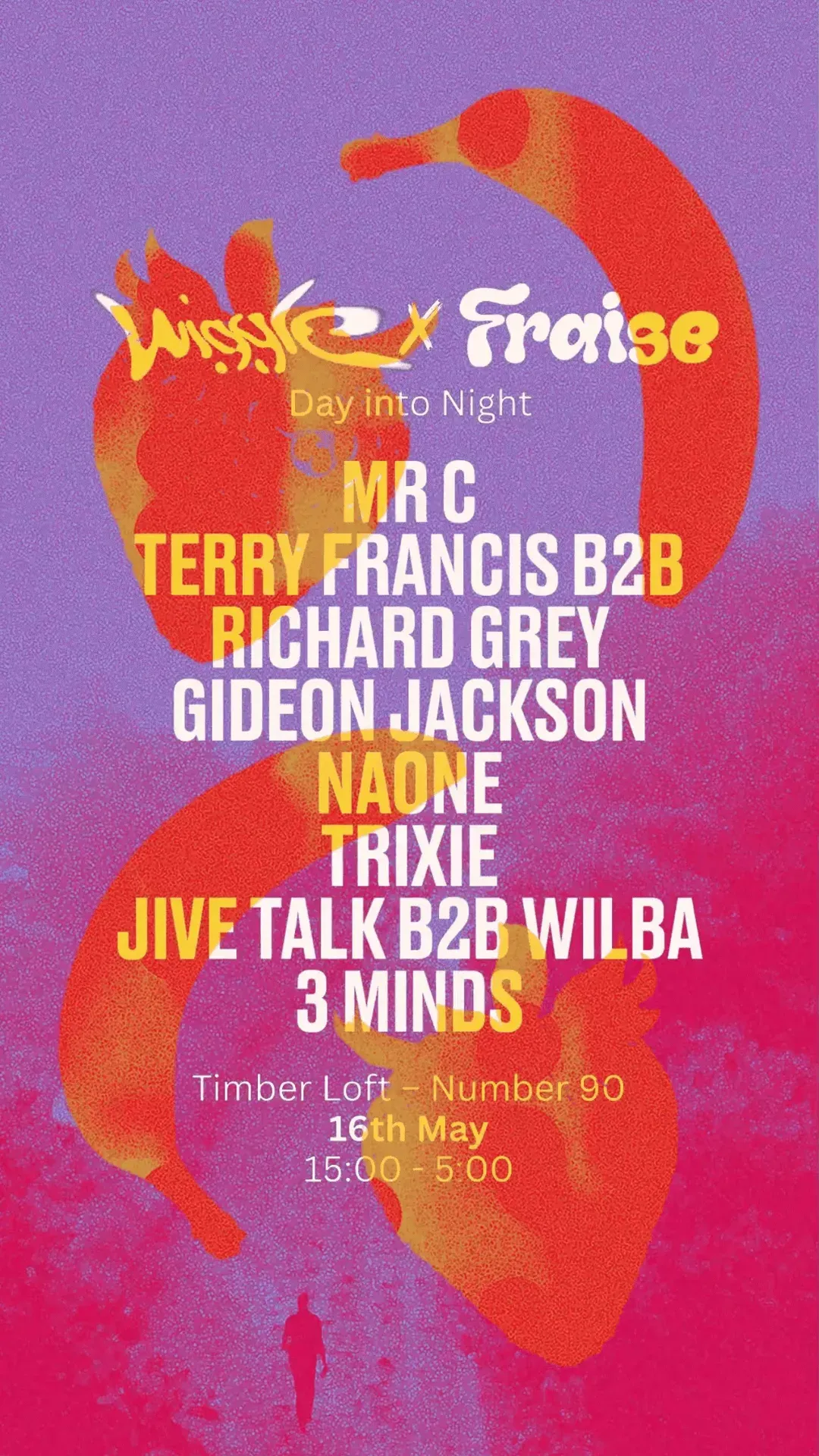 Wiggle x Fraise: Spring Fling event poster