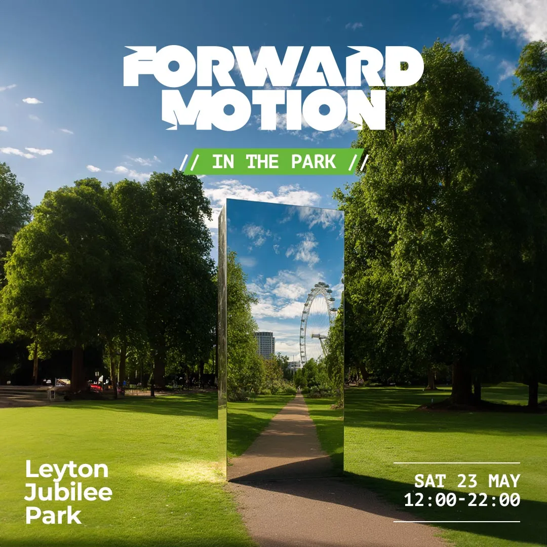 Forward Motion In The Park event poster